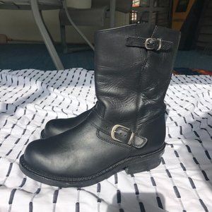 Durango | Women's SoHo Black Engineer Moto Motorcycle Boots